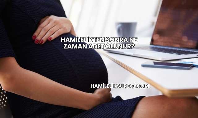 Hamilelikten Sonra Ne Zaman Adet Olunur?