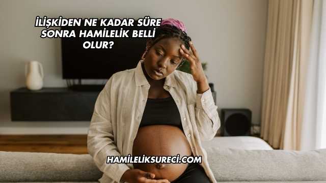 İlişkiden Ne Kadar Süre Sonra Hamilelik Belli Olur?
