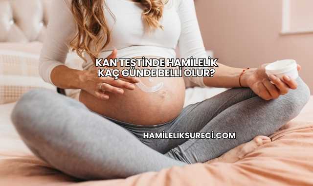 Kan Testinde Hamilelik Kaç Günde Belli Olur?