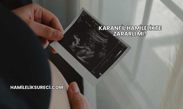 Karanfil Hamilelikte Zararlı mı?