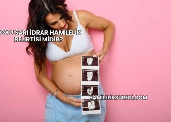 Koyu Sarı İdrar Hamilelik Belirtisi midir?