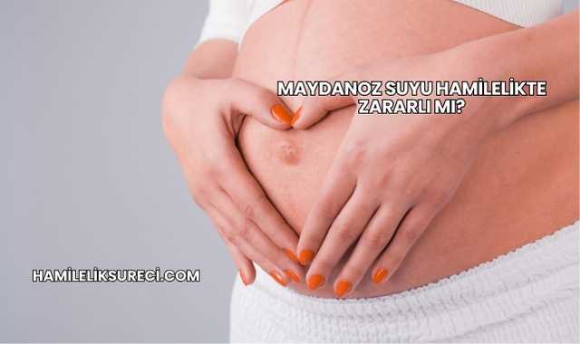 Maydanoz Suyu Hamilelikte Zararlı mı?