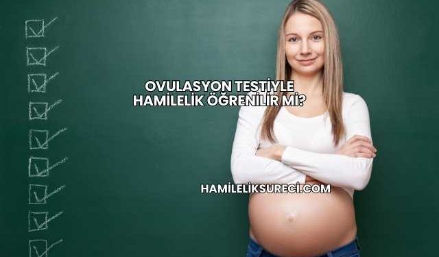 Ovulasyon Testiyle Hamilelik Öğrenilir mi?