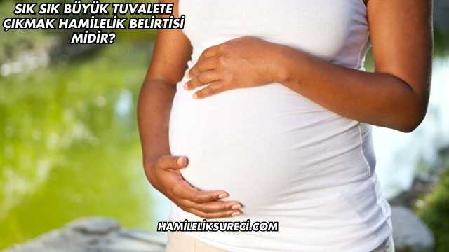 Sık Sık Büyük Tuvalete Çıkmak Hamilelik Belirtisi midir?