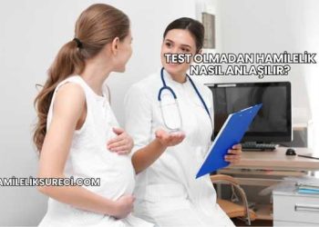 Test Olmadan Hamilelik Nasıl Anlaşılır?