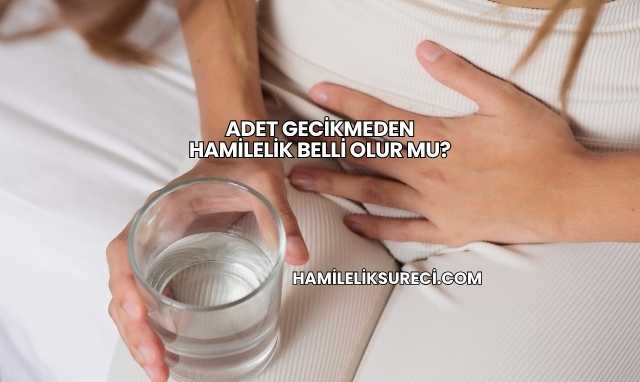 Adet Gecikmeden Hamilelik Belli Olur mu?