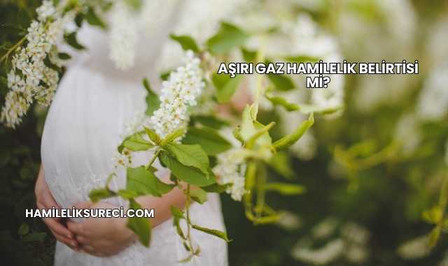 Aşırı Gaz Hamilelik Belirtisi mi?