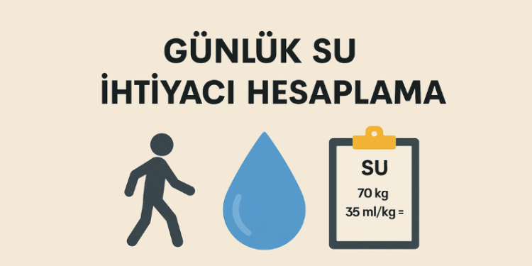 Günlük Su İhtiyacı Hesaplama