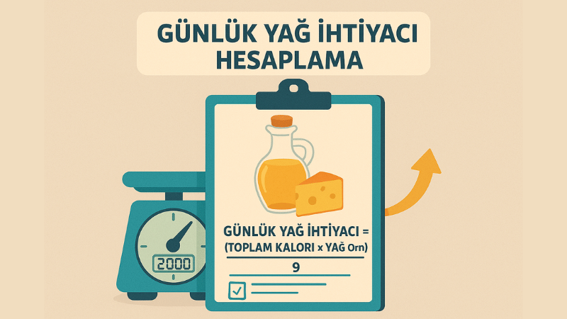 Günlük Yağ İhtiyacı Hesaplama