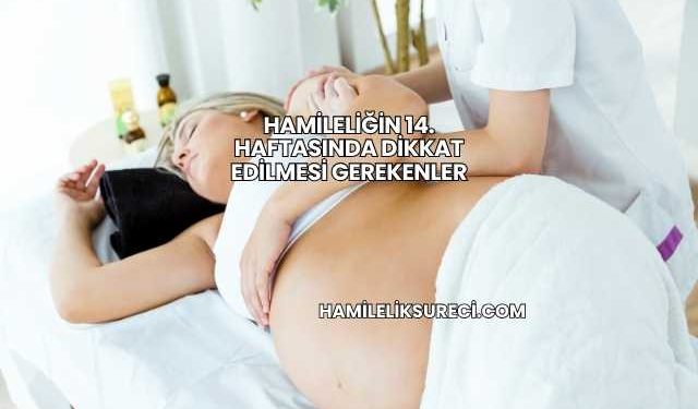 Hamileliğin 14. Haftasında Dikkat Edilmesi Gerekenler