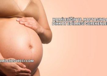 Hamileliğin 18. Haftasında Dikkat Edilmesi Gerekenler
