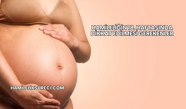 Hamileliğin 18. Haftasında Dikkat Edilmesi Gerekenler