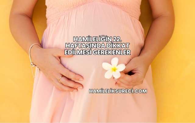 Hamileliğin 22. Haftasında Dikkat Edilmesi Gerekenler