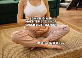 Hamileliğin 26. Haftasında Dikkat Edilmesi Gerekenler
