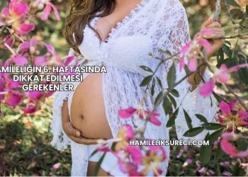 Hamileliğin 6. Haftasında Dikkat Edilmesi Gerekenler
