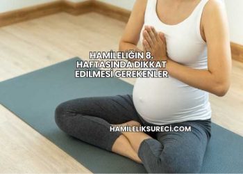 Hamileliğin 8. Haftasında Dikkat Edilmesi Gerekenler
