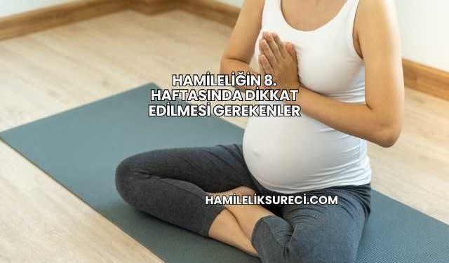 Hamileliğin 8. Haftasında Dikkat Edilmesi Gerekenler