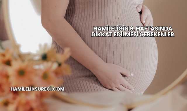 Hamileliğin 9. Haftasında Dikkat Edilmesi Gerekenler