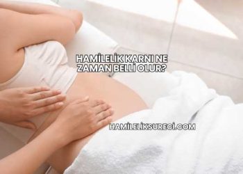 Hamilelik Karnı Ne Zaman Belli Olur?