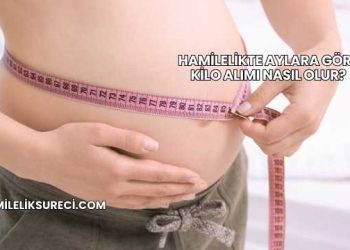 Hamilelikte Aylara Göre Kilo Alımı Nasıl Olur?