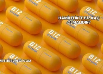 Hamilelikte B12 Kaç Olmalıdır?