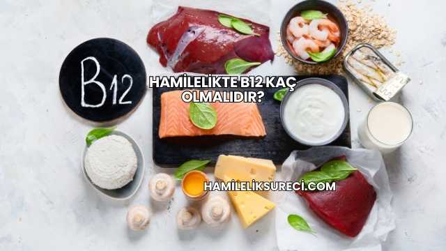 Hamilelikte B12 Kaç Olmalıdır?