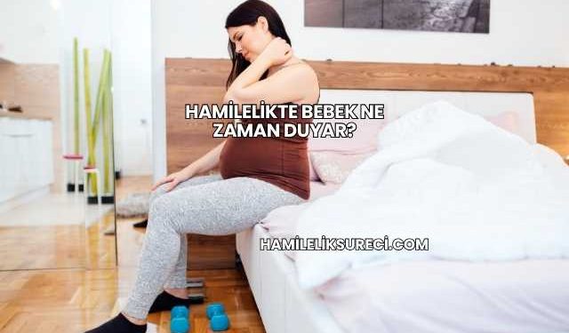 Hamilelikte Bebek Ne Zaman Duyar?