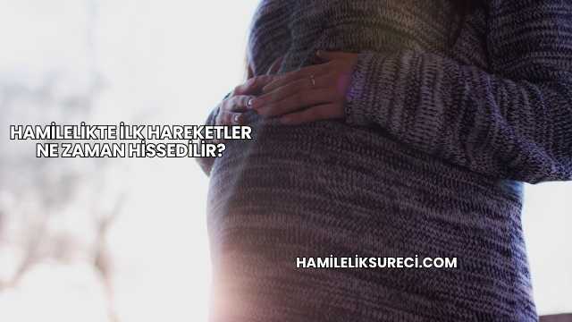 Hamilelikte İlk Hareketler Ne Zaman Hissedilir?