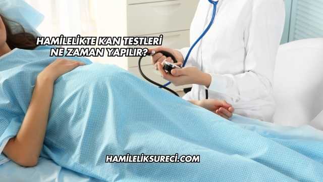 Hamilelikte Kan Testleri Ne Zaman Yapılır?