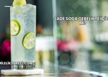 Sade Soda Gebelikte İçilir mi?
