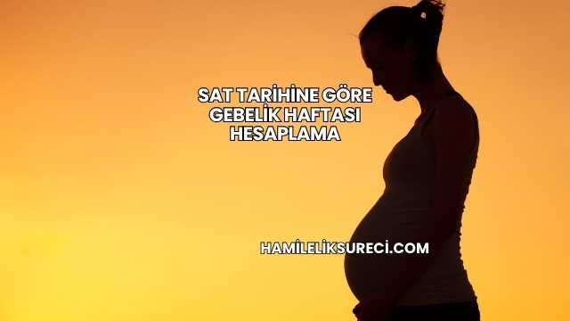 Sat Tarihine Göre Gebelik Haftası Hesaplama