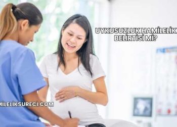 Uykusuzluk Hamilelik Belirtisi mi?