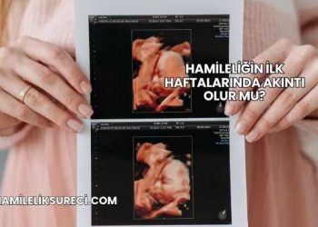 Hamileliğin İlk Haftalarında Akıntı Olur mu?