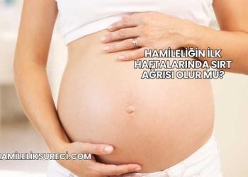 Hamileliğin İlk Haftalarında Sırt Ağrısı Olur mu?