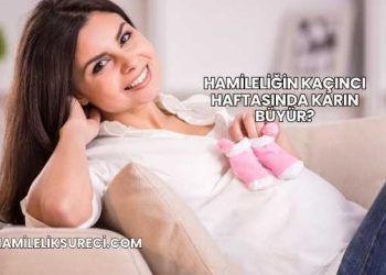 Hamileliğin Kaçıncı Haftasında Karın Büyür?