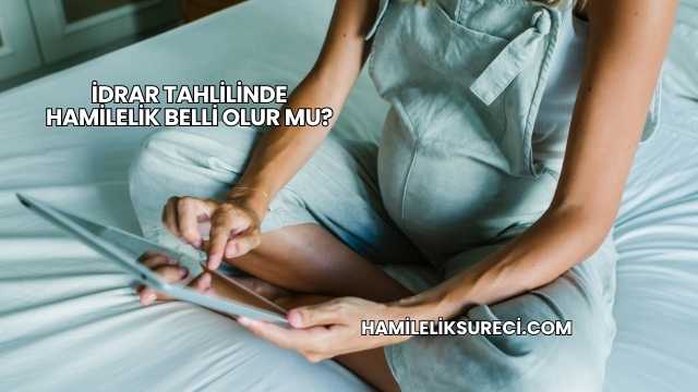 İdrar Tahlilinde Hamilelik Belli Olur mu?