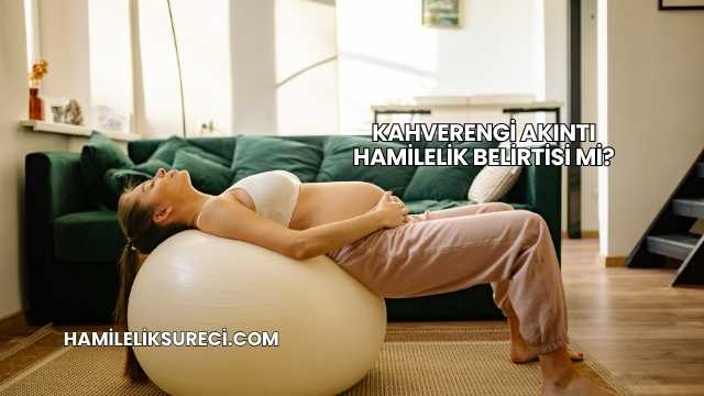 Kahverengi Akıntı Hamilelik Belirtisi mi?
