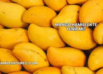 Mango Hamilelikte Yenir mi?