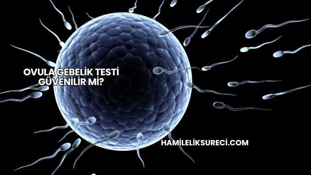 Ovula Gebelik Testi Güvenilir mi?