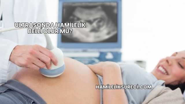 Ultrasonda Hamilelik Belli Olur mu?