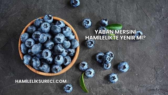 Yaban Mersini Hamilelikte Yenir mi?