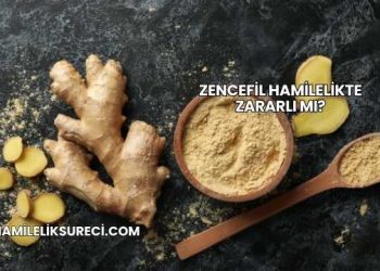 Zencefil Hamilelikte Zararlı mı?