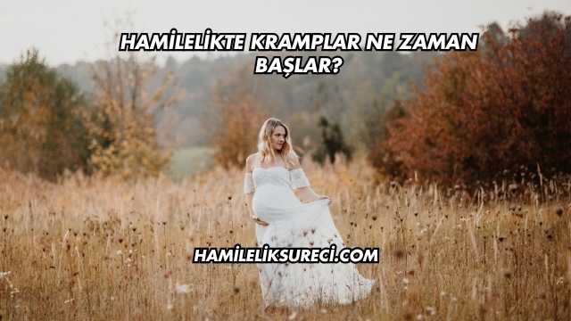 Hamilelikte Kramplar Ne Zaman Başlar?