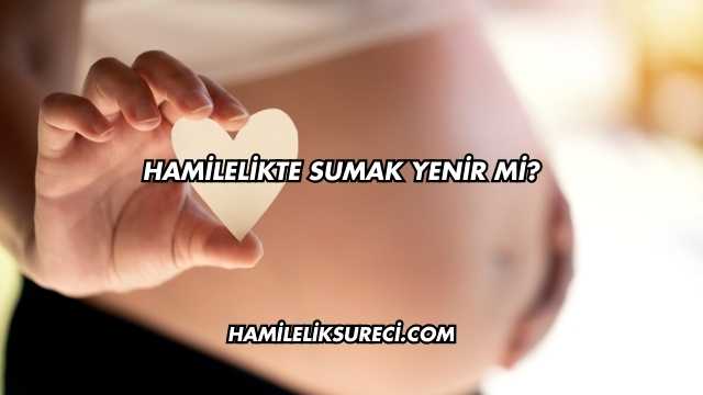 Hamilelikte Sumak Yenir mi?