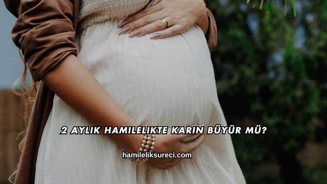 2 Aylık Hamilelikte Karın Büyür mü?