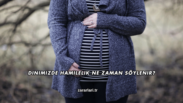 Dinimizde Hamilelik Ne Zaman Söylenir?