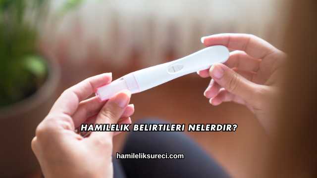 Hamilelik Belirtileri Nelerdir?
