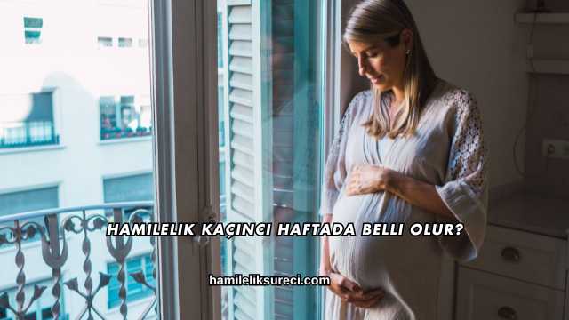 Hamilelik Kaçıncı Haftada Belli Olur?