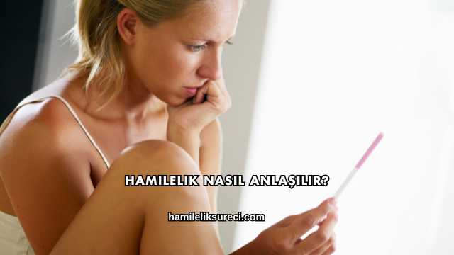 Hamilelik Nasıl Anlaşılır?
