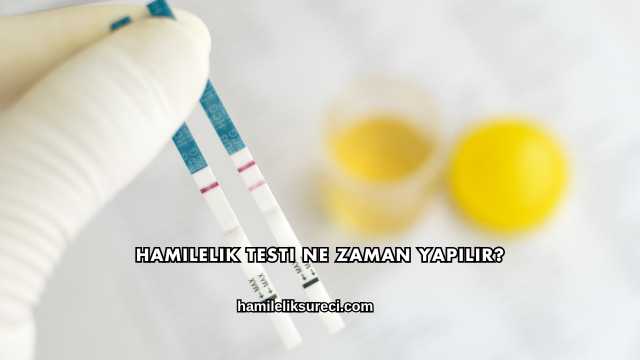 Hamilelik Testi Ne Zaman Yapılır?